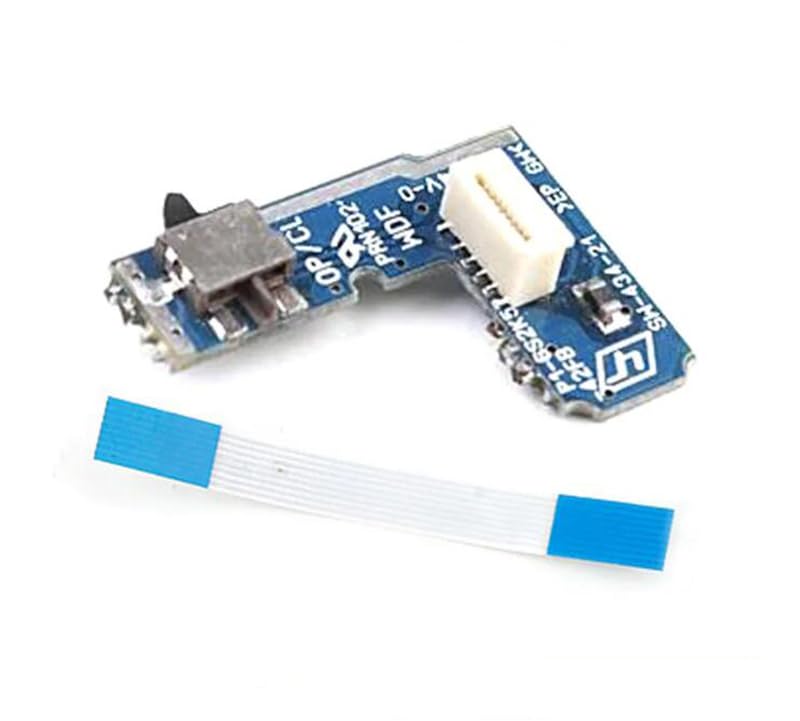 Power ON Off Reset Switch Board with 8pin Flex Ribbon Cable I10022