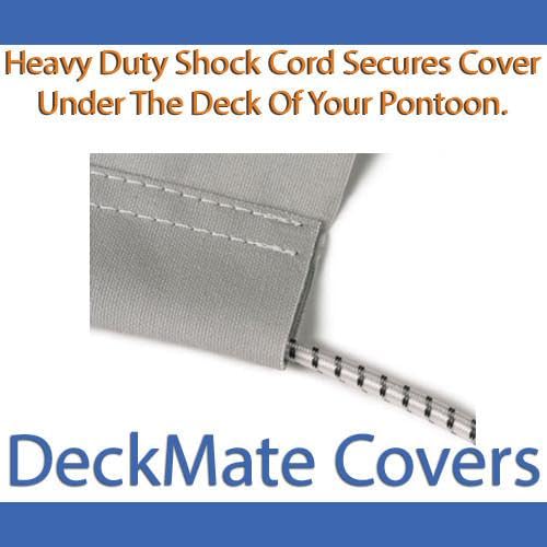 14' - 16' Pontoon Boat Cover 600D Polyester D4051