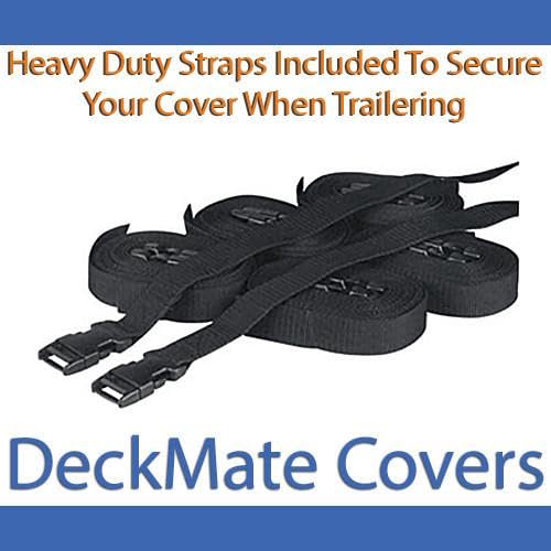14' - 16' Pontoon Boat Cover 600D Polyester D4051