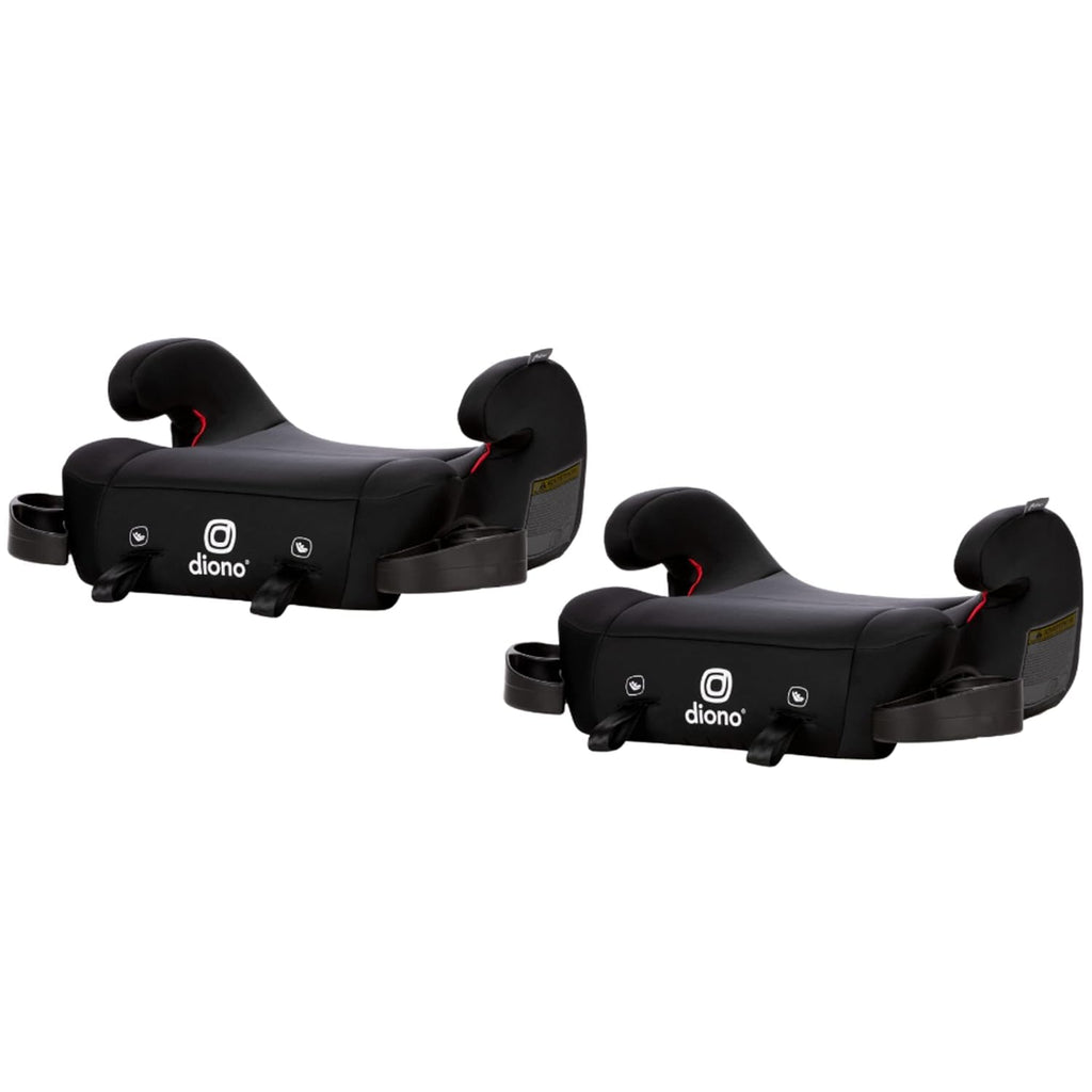 Black Backless Belt-Positioning Booster Car Seat D563
