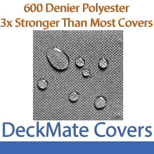 14' - 16' Pontoon Boat Cover 600D Polyester D4051