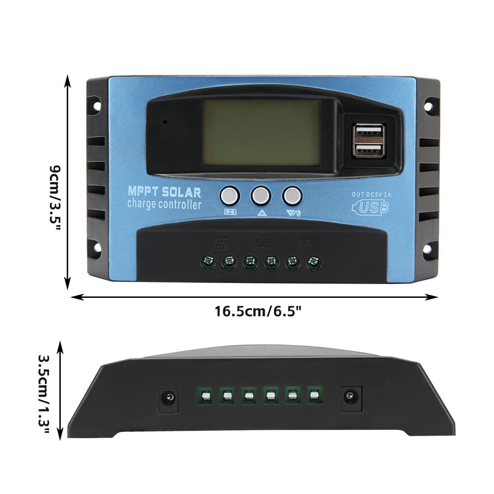 400 Watt Monocrystalline Solar Panel Kit with 30A MPPT Charge Controller Y2634