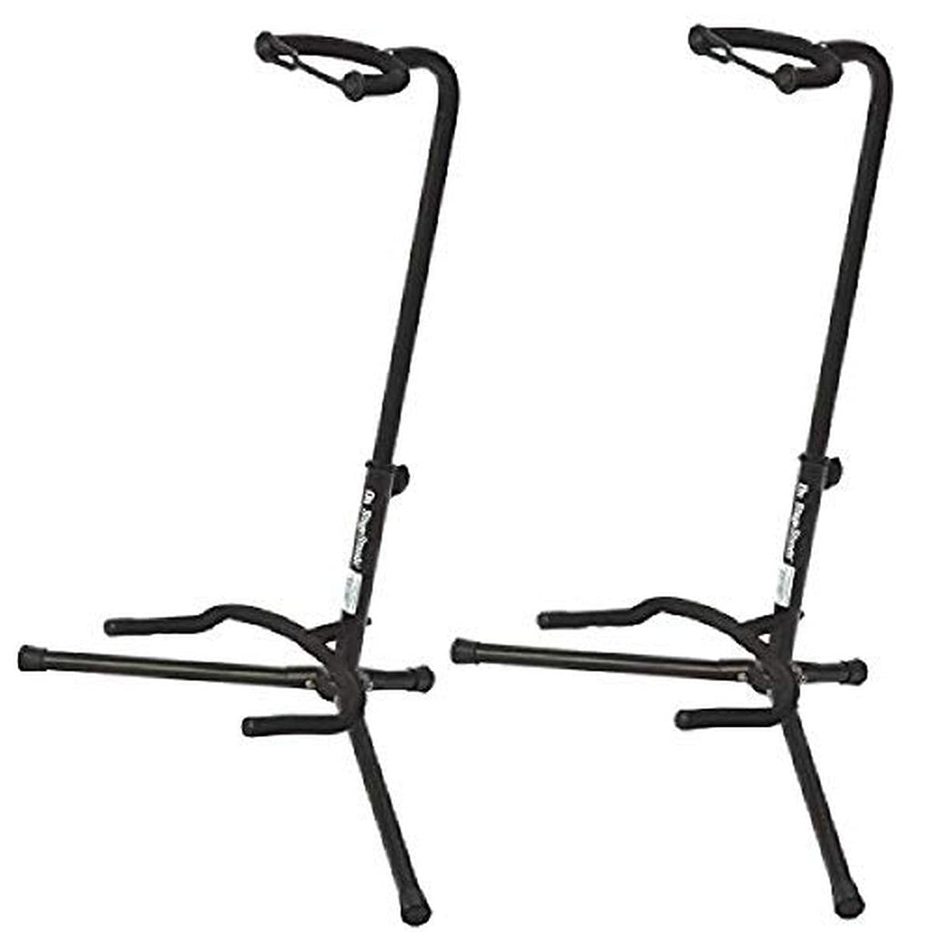 2 Pack Padded Tubular Guitar Stand F412044