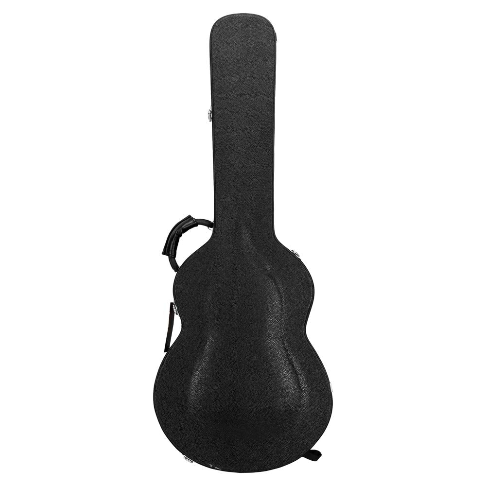 Portable Electric Guitar Hard Case, PU Leather, Black H2688