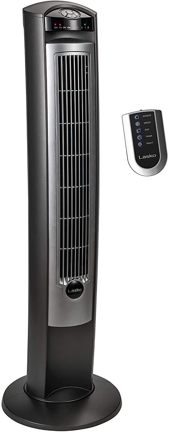 Oscillating Tower Fan with Remote H39250
