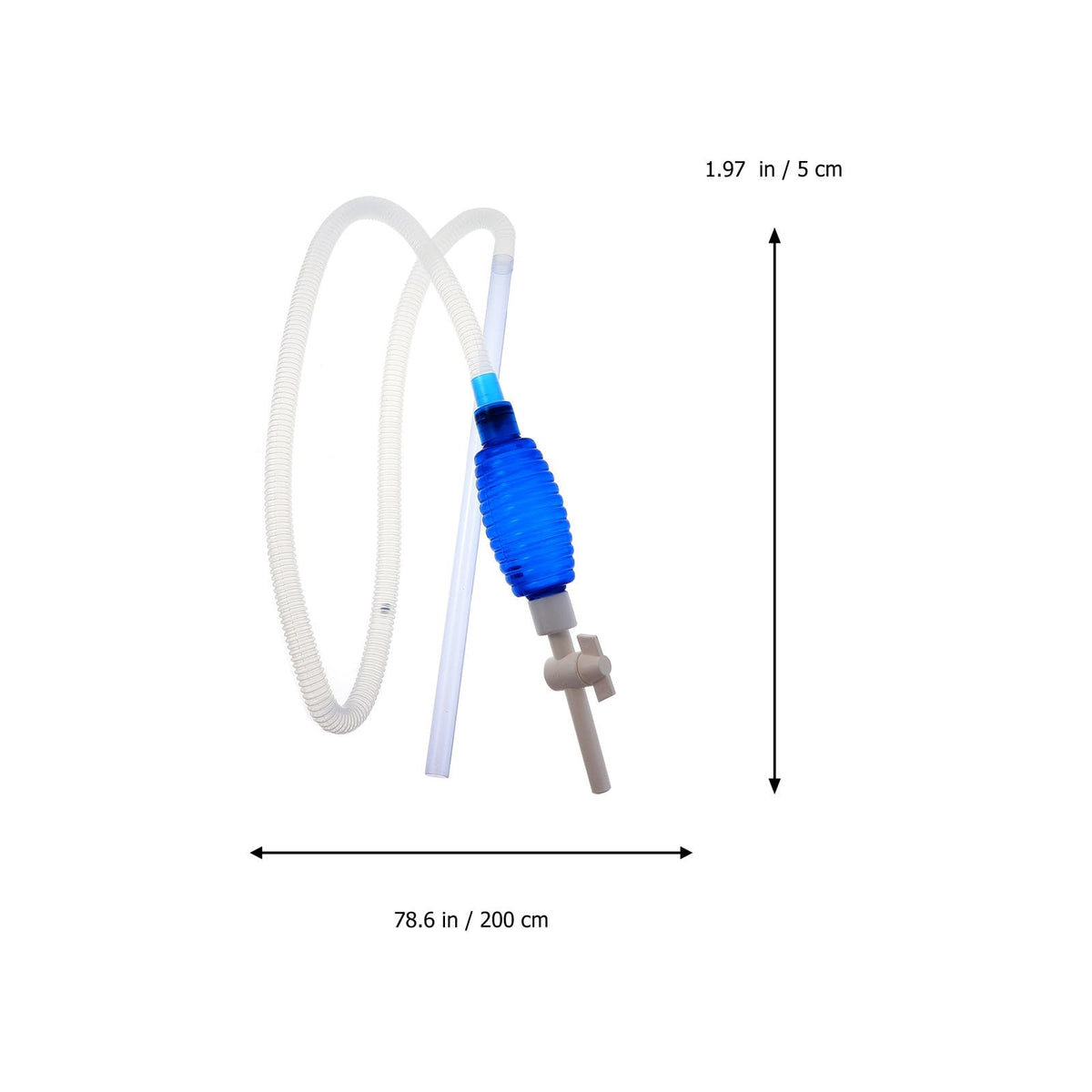 Fish Tank Water Changer Siphon Cleaner with Flow Control F969