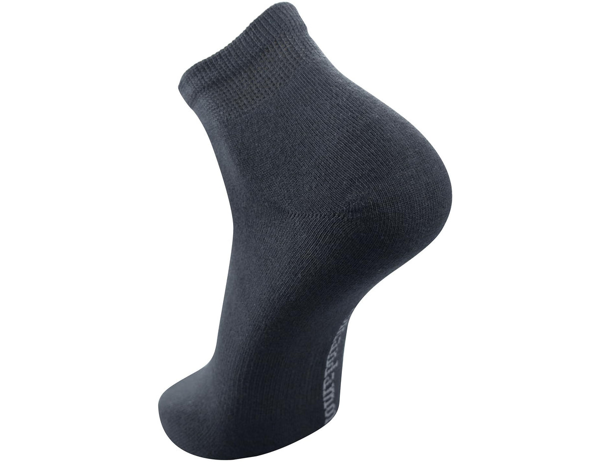 Men's 5-Pack Diabetic Low Cut Socks with Arch Support X49480