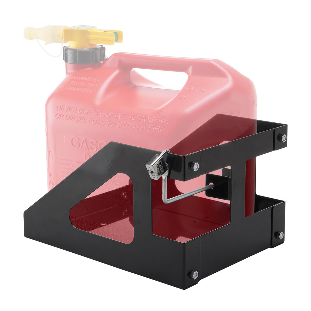 5 Gallon Trailer Gas Can Holder Rack T4084