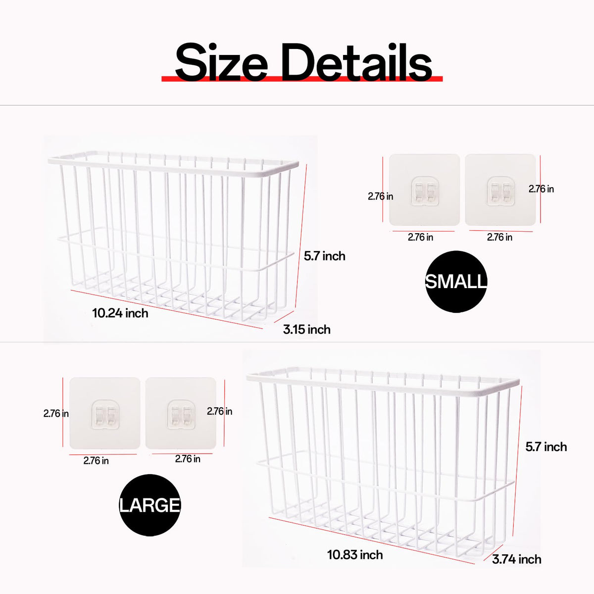 2 Piece Kitchen Cabinet Door Storage Box R55414