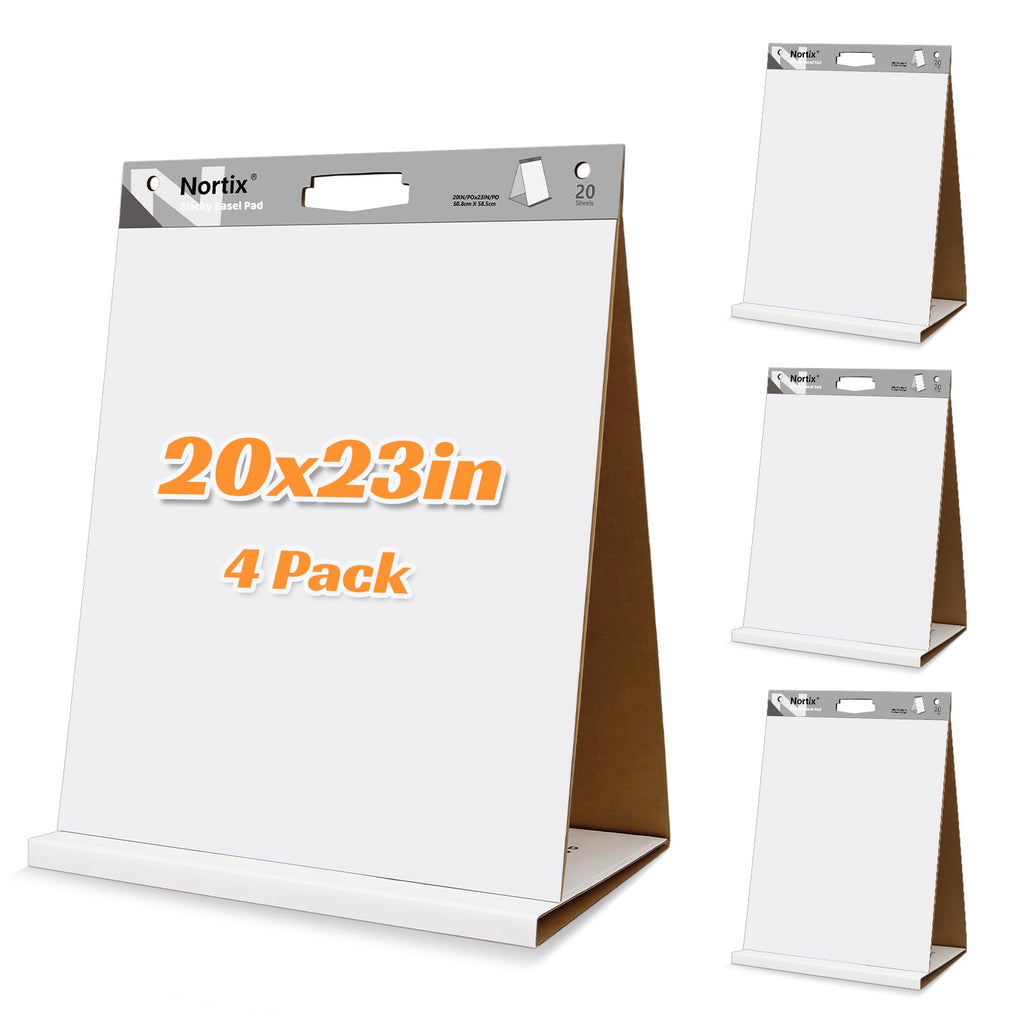Sticky Easel Pads 20x23 Inches 20 Sheets 4 Pads A268308