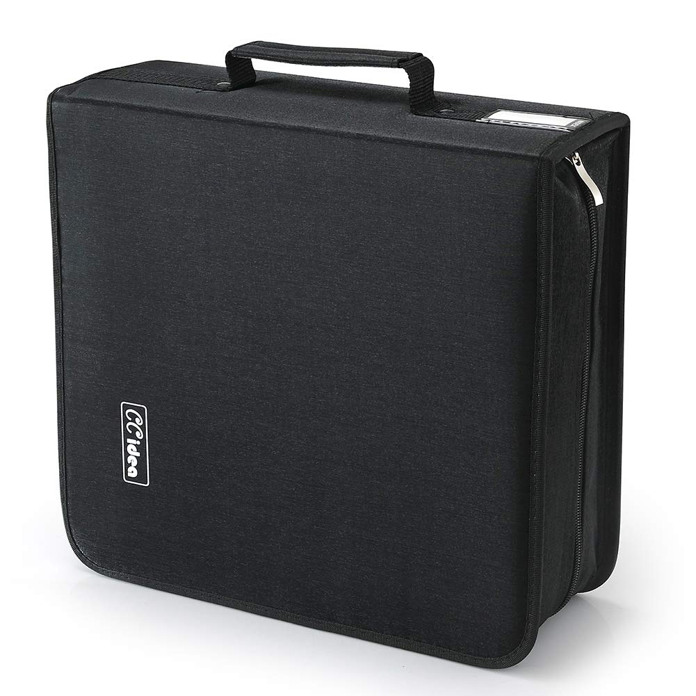 264 Capacity CD Case Storage Holder (Black) Z596