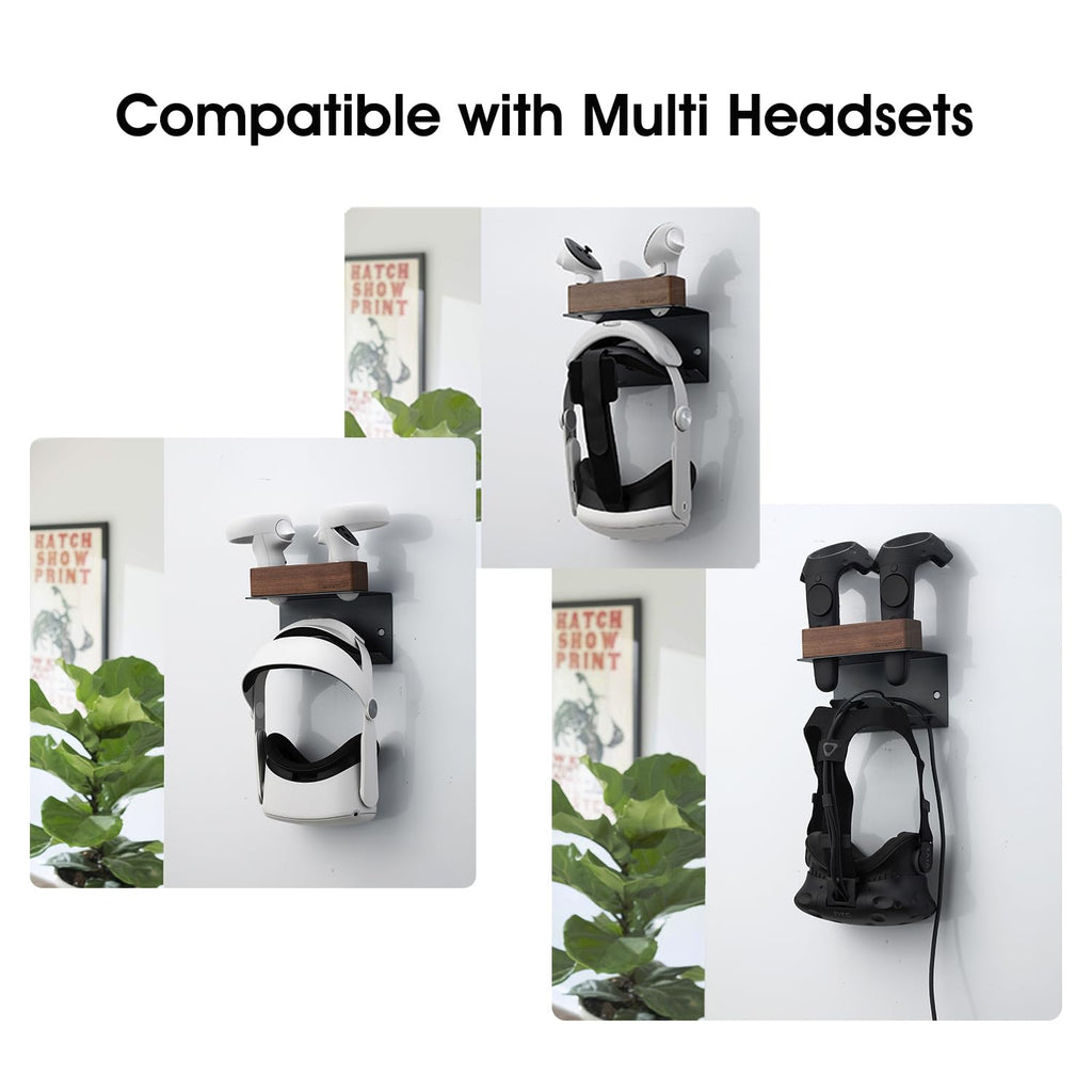 VR Headset Wall Mount Storage Stand Holder Hook R99584