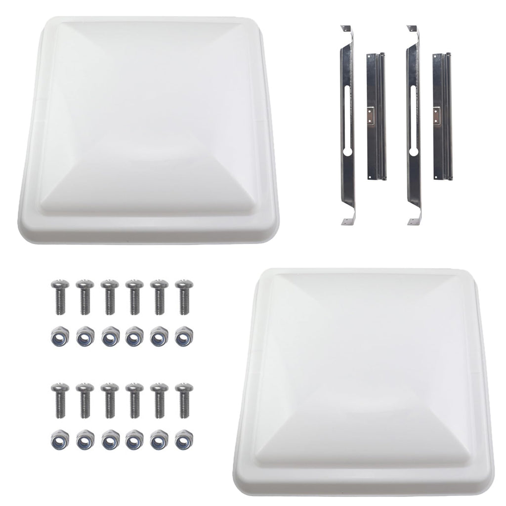 14"x14" RV Roof Vent Cover, 2-Pack P68225
