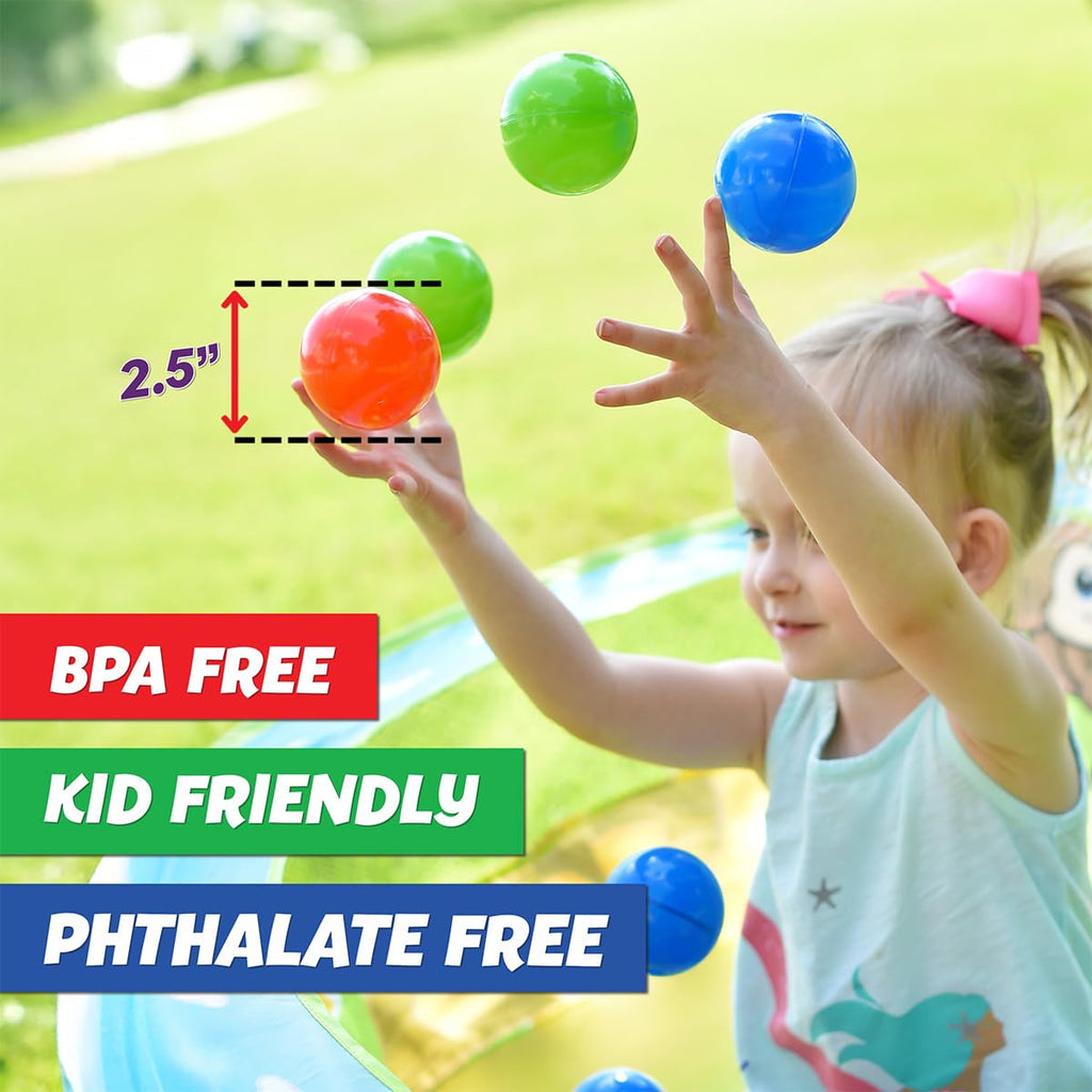 100 Count Multi Colored Play Balls J77053
