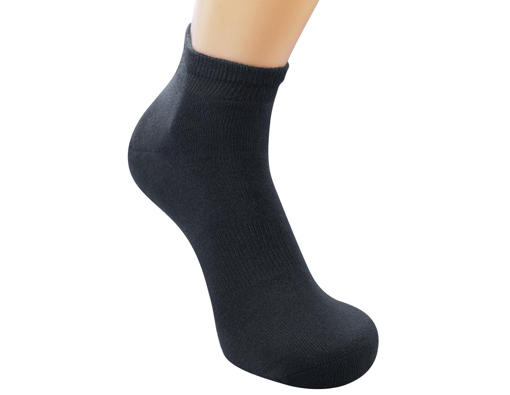 Men's 5-Pack Diabetic Low Cut Socks with Arch Support X49480