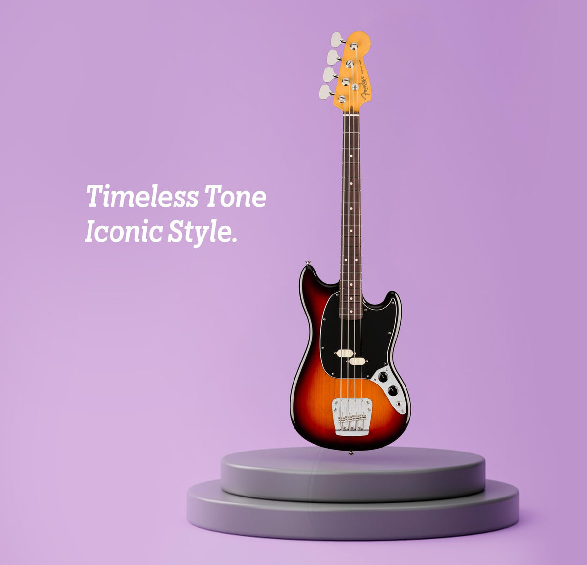 3-Color Sunburst Bass with Gig Bag A644865