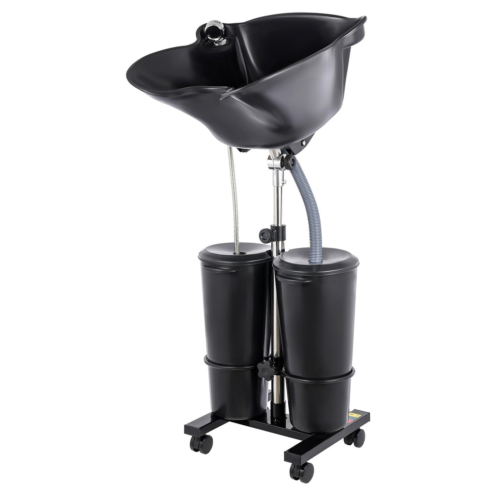 Portable Height and Angle Adjustable Shampoo Basin with Electric Pump S784