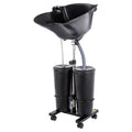 Portable Height and Angle Adjustable Shampoo Basin with Electric Pump S784