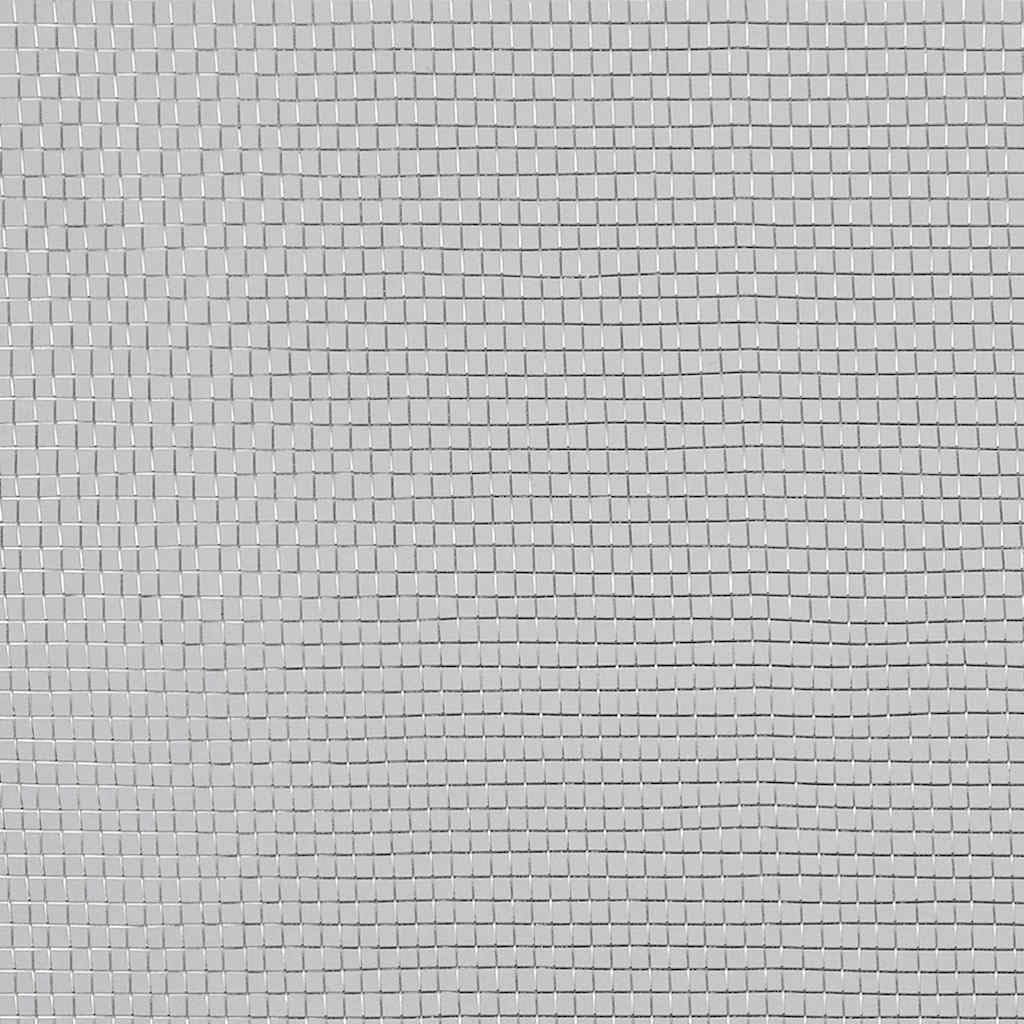 Aluminum Mesh 39.4x196.9 Inches Silver Y3905