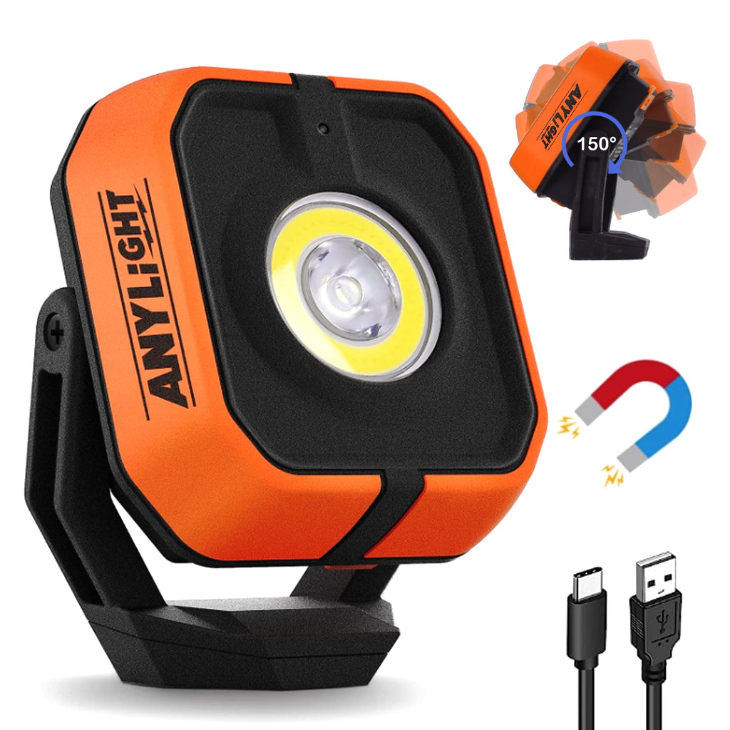 Rechargeable 4 Modes 1200LM Magnetic Work Light A6092