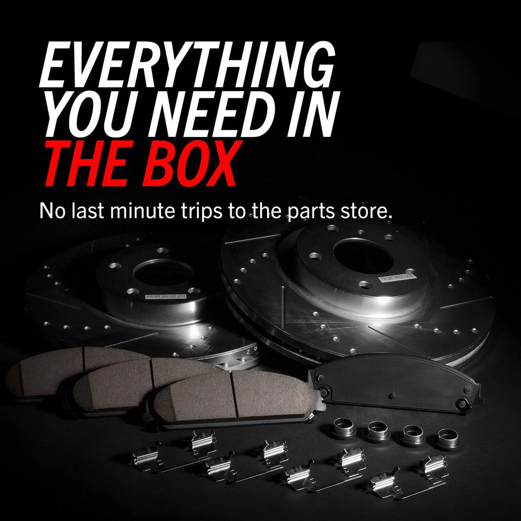 Brake Pad & Rotor Kit Front & Rear L8749