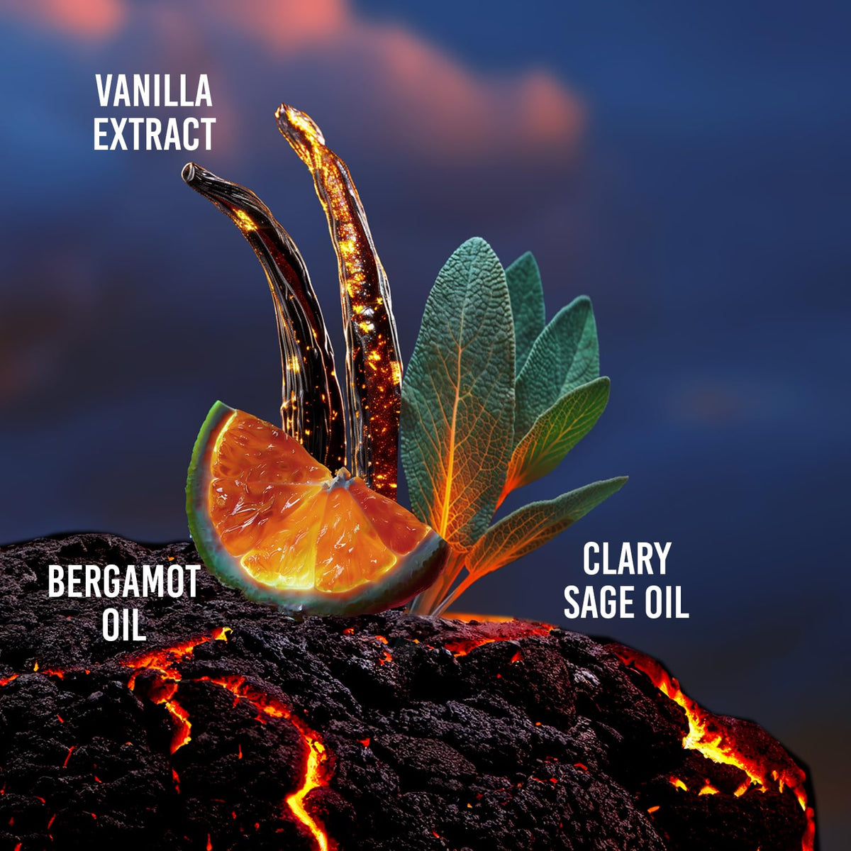 Ambery Fougere Body Spray for Men 5.8 Fl.Oz H594