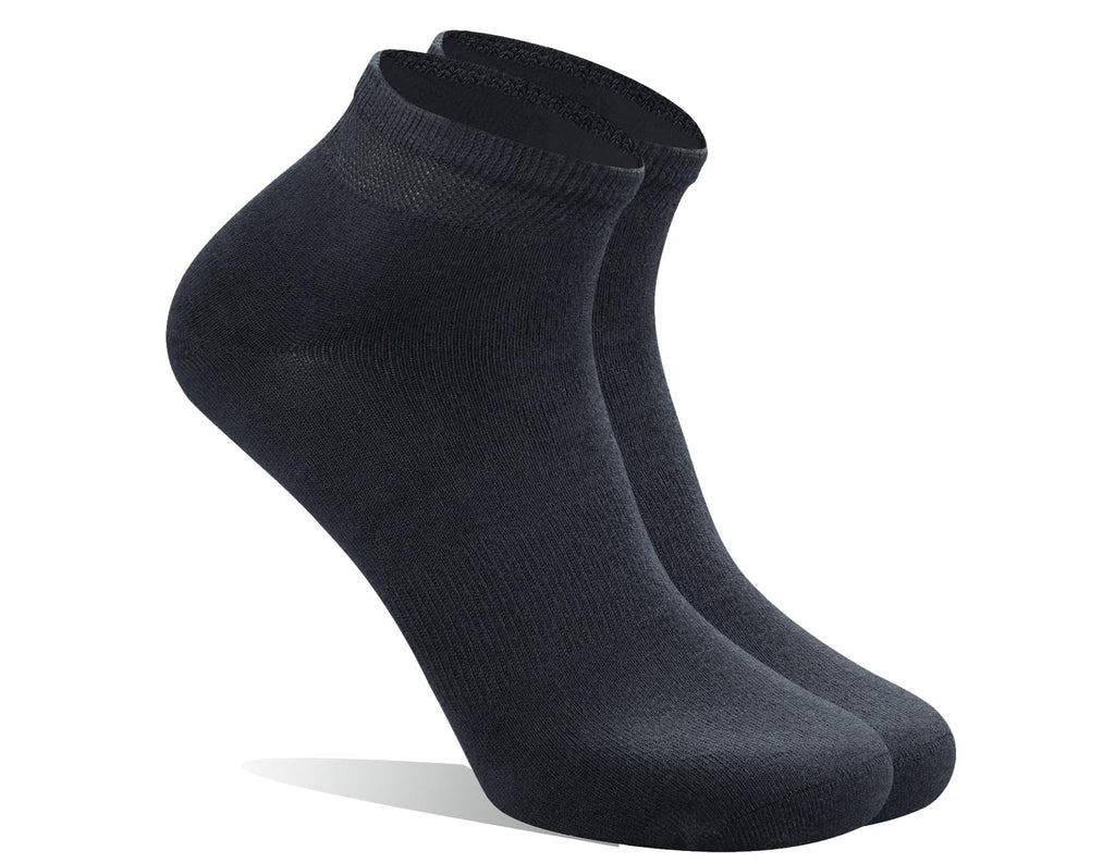 Men's 5-Pack Diabetic Low Cut Socks with Arch Support X49480