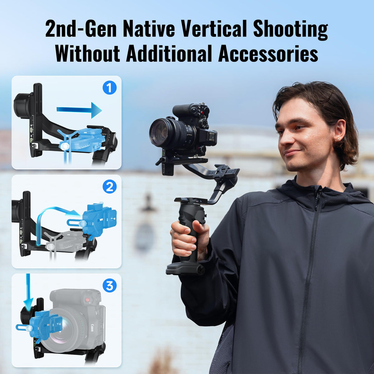 3-Axis Camera Stabilizer Q8811