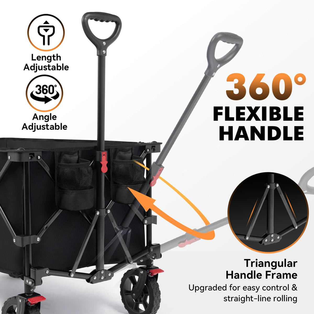 Foldable Heavy Duty Wagon L6126