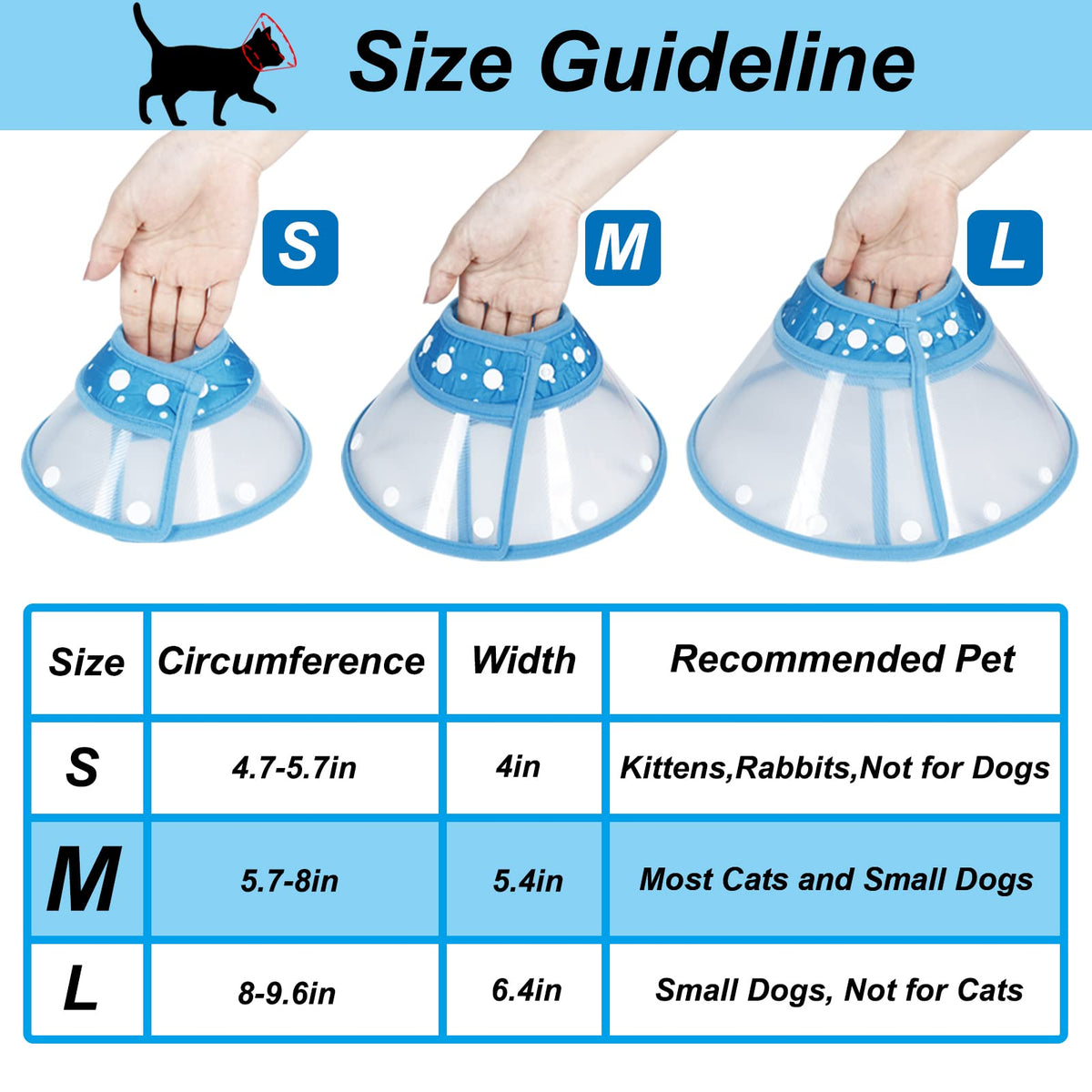 Blue Dog Recovery Cone F141
