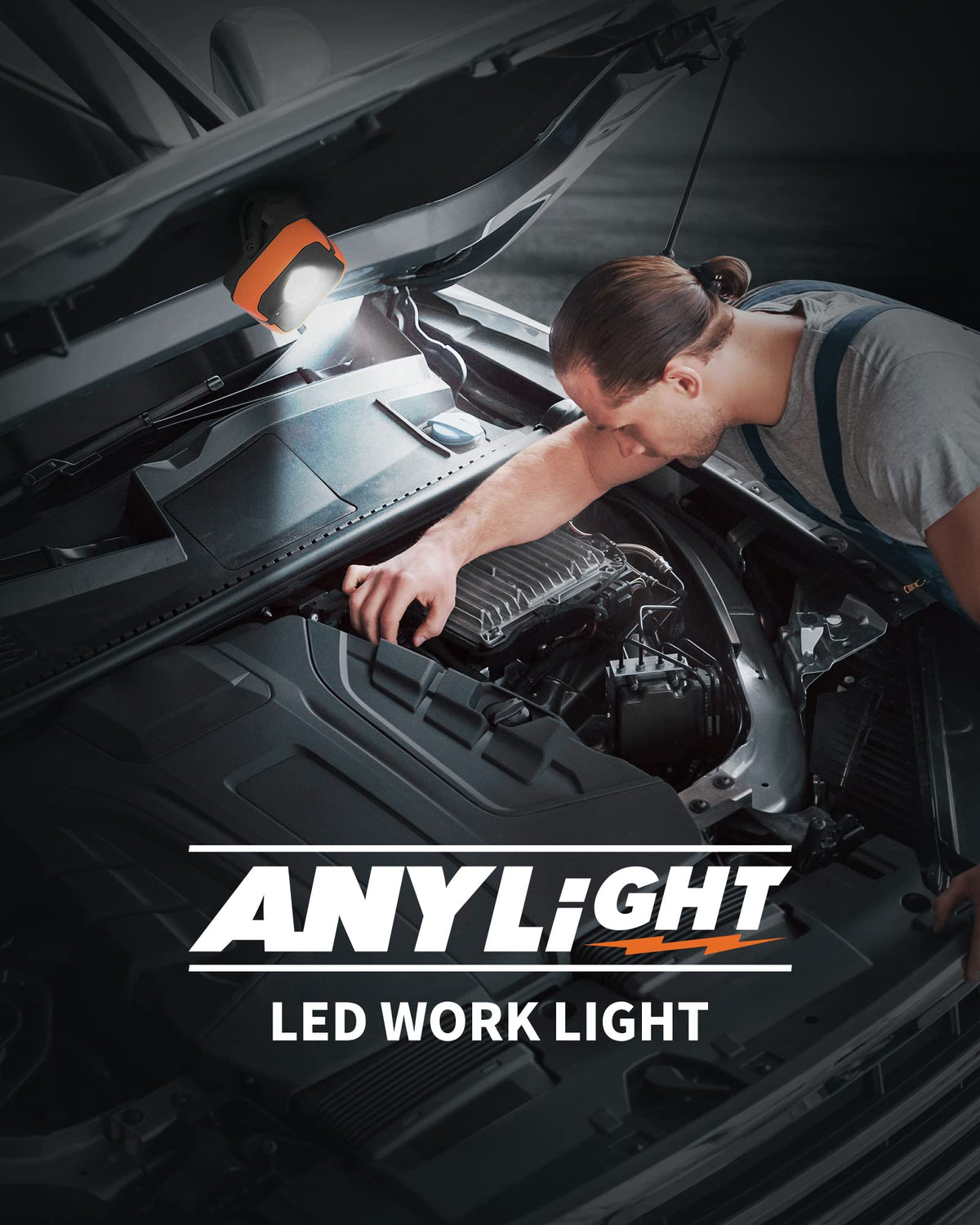 Rechargeable 4 Modes 1200LM Magnetic Work Light A6092