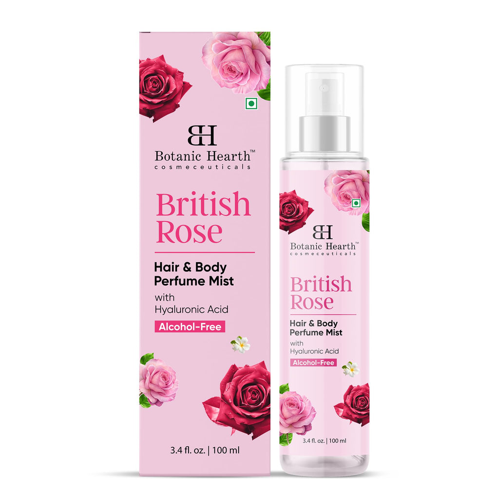 British Rose Body Spray & Hair Perfume 3.4oz R395