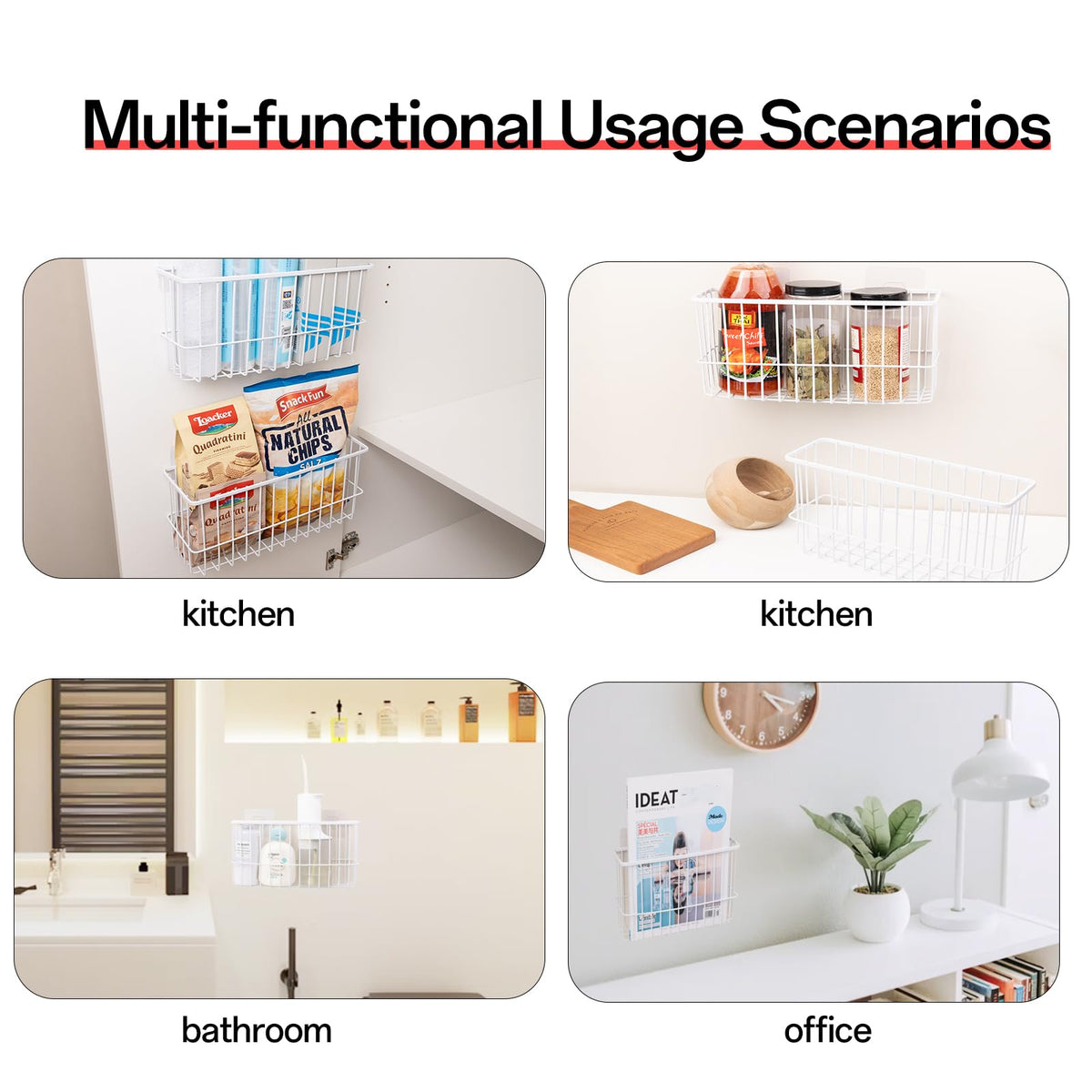 2 Piece Kitchen Cabinet Door Storage Box R55414