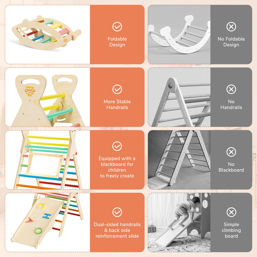 Montessori Toddler Climbing Toys Indoor Y5202
