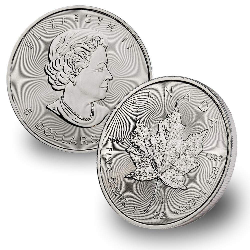 1 oz Canadian Silver Maple Leaf X290