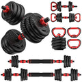 Adjustable Dumbbell Set 4 in 1 Free Weights T3393
