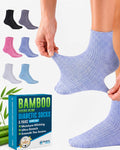 Bamboo Viscose Diabetic Socks 6 Pairs O4332