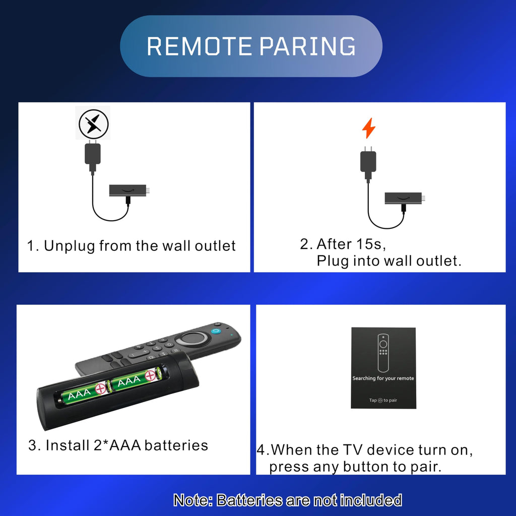 Replacement Remote for Fire TV Stick C386