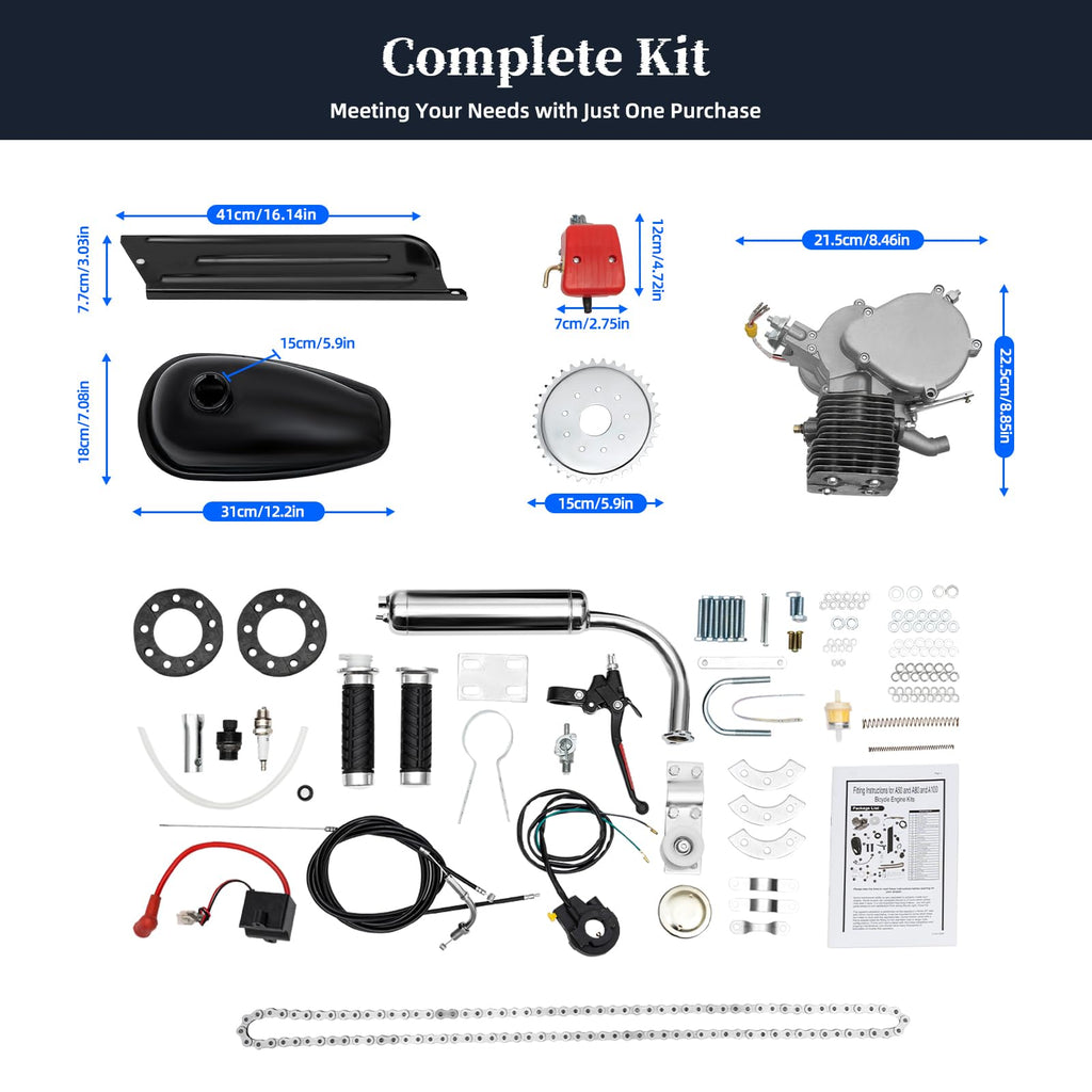 2-Stroke 100cc Bicycle Engine Kit G6501