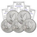 1 oz Canadian Silver Maple Leaf X290