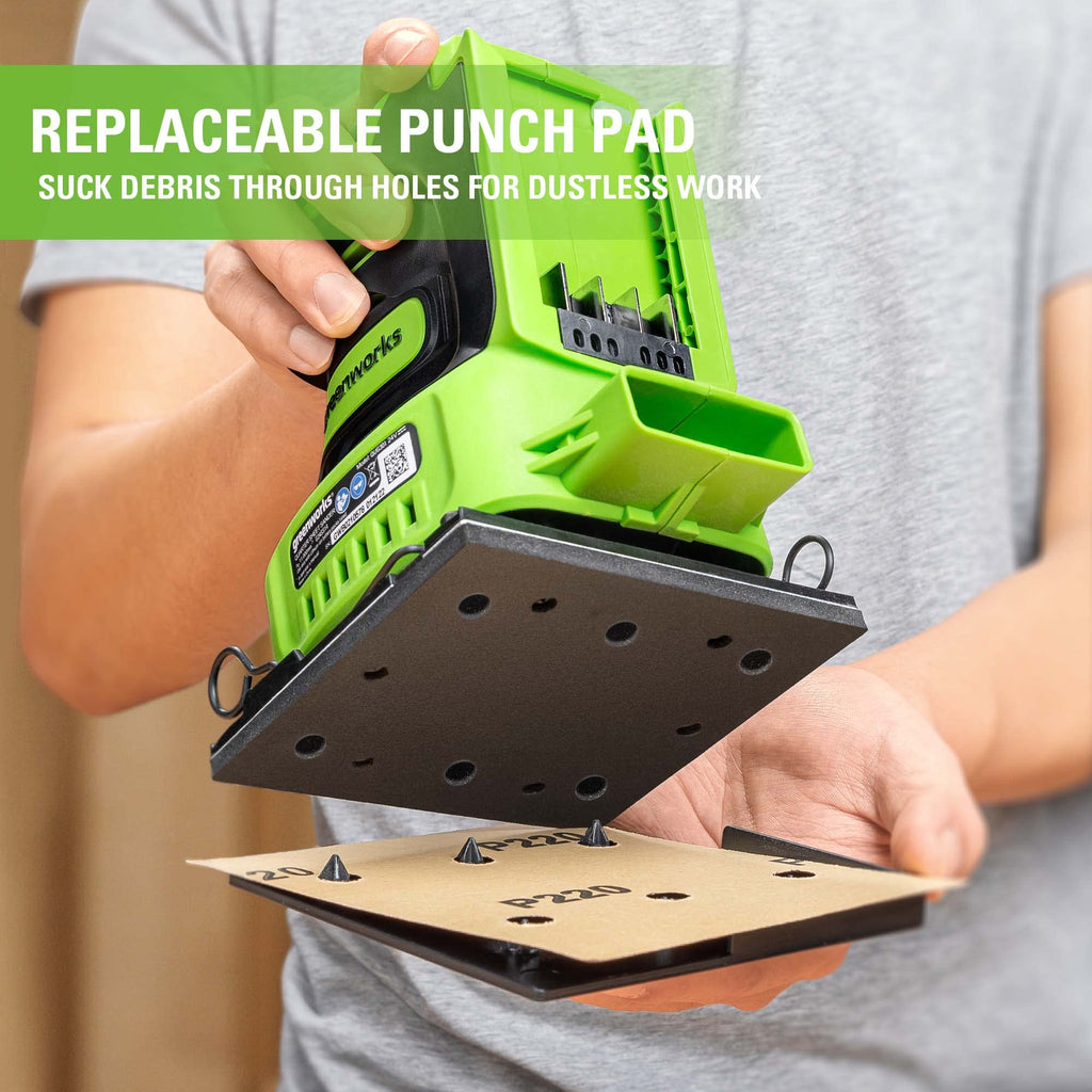 Cordless Quarter Sheet Sander B8142