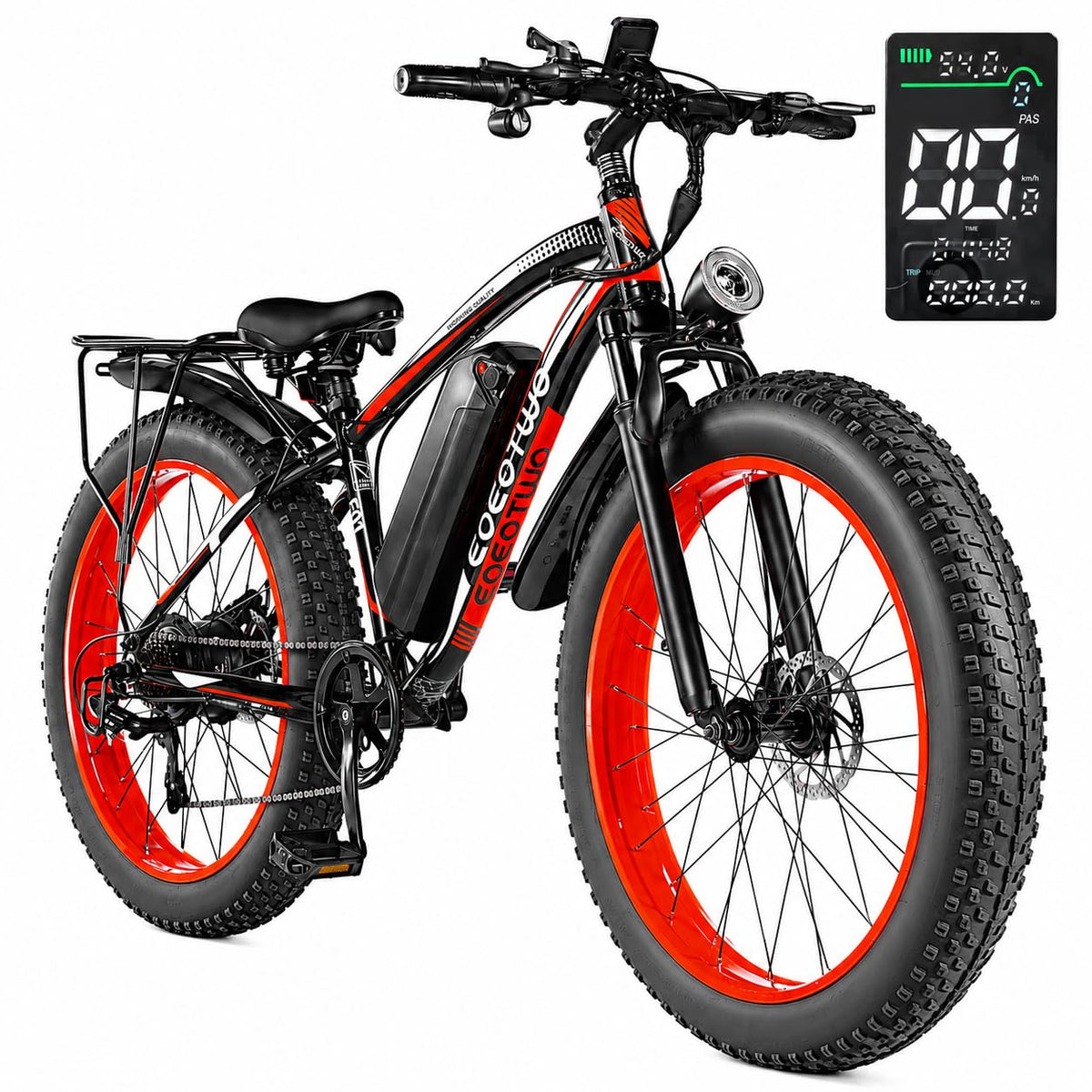 26" Fat Tire Electric Bike O435