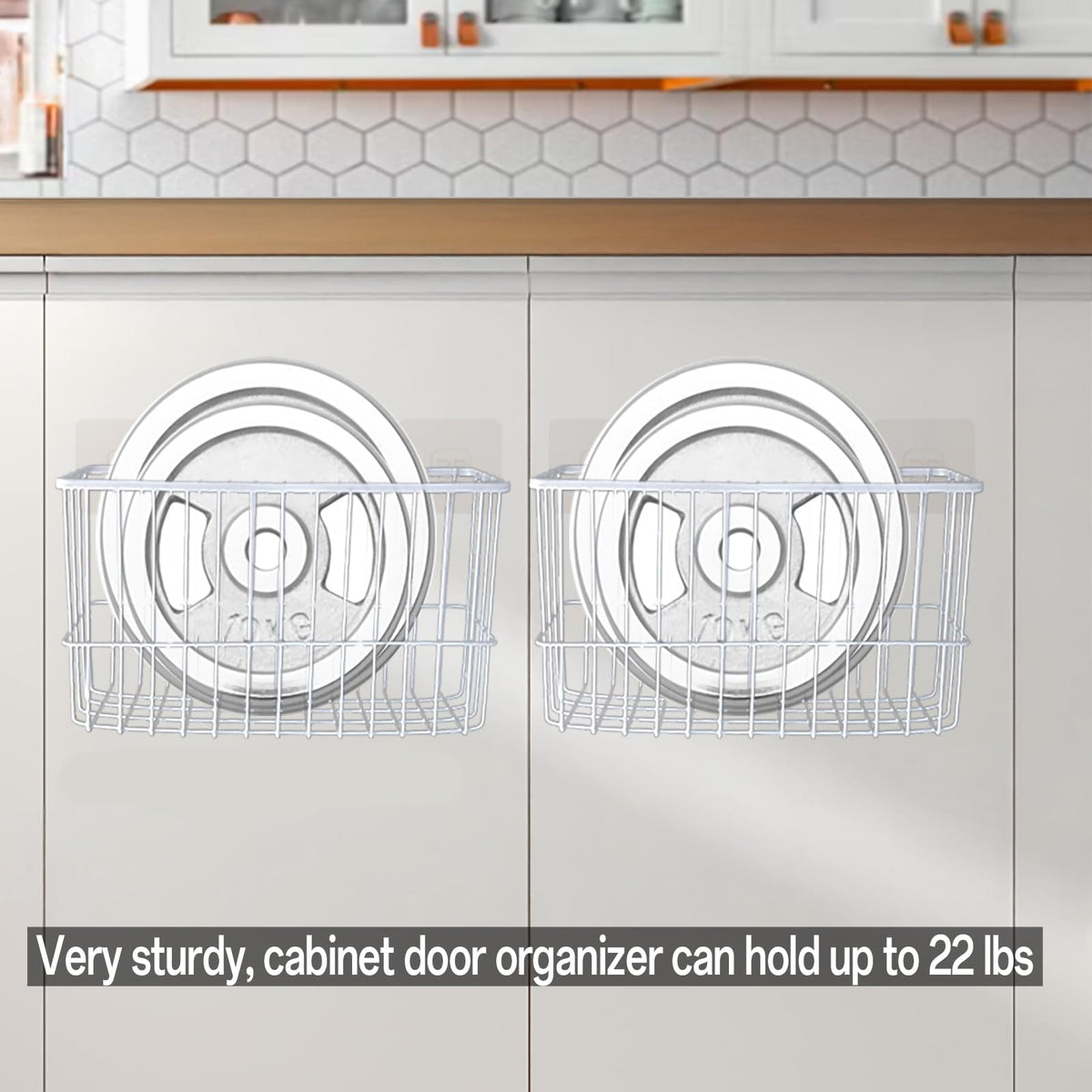 2 Piece Kitchen Cabinet Door Storage Box R55414