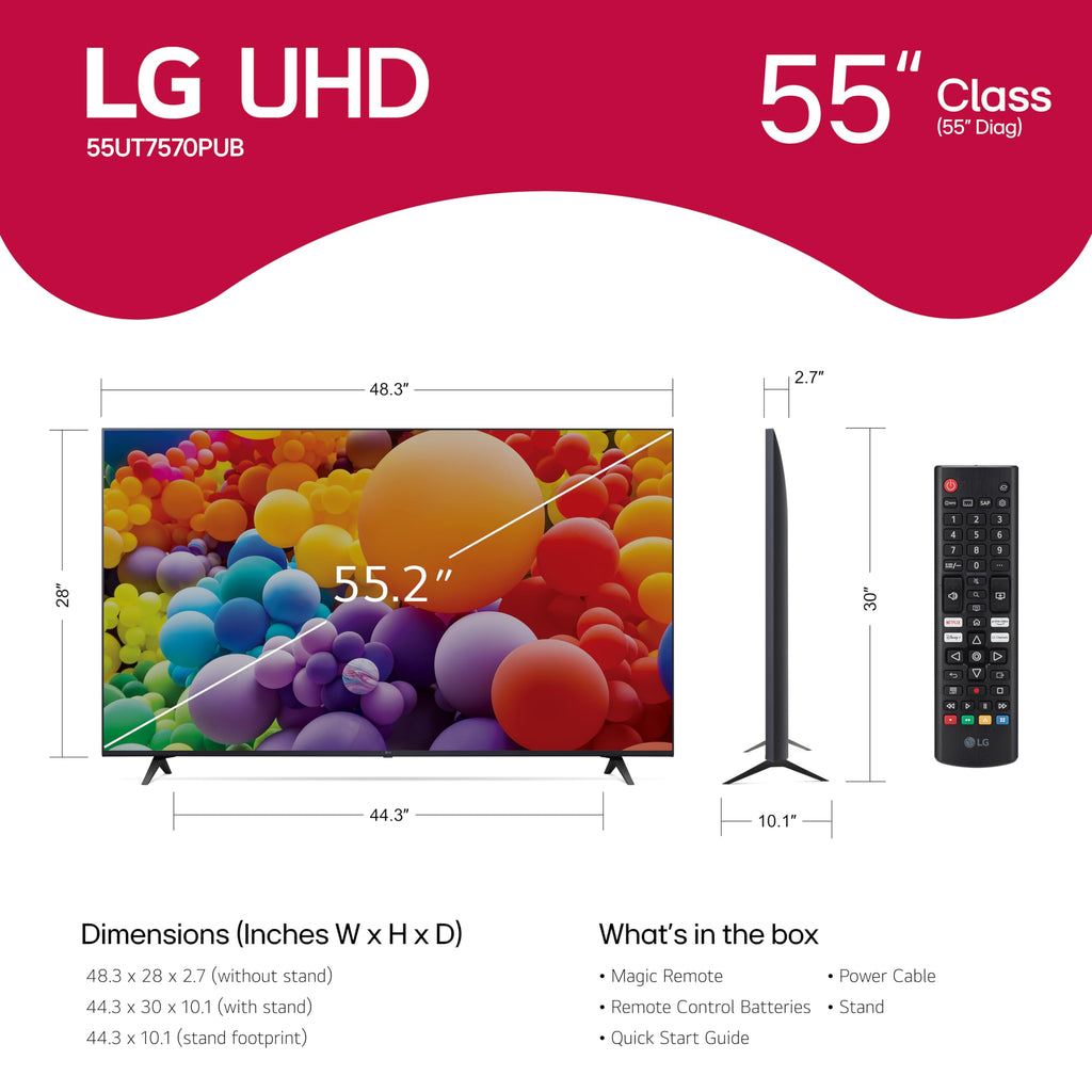 55-Inch 4K LED Smart TV O72783