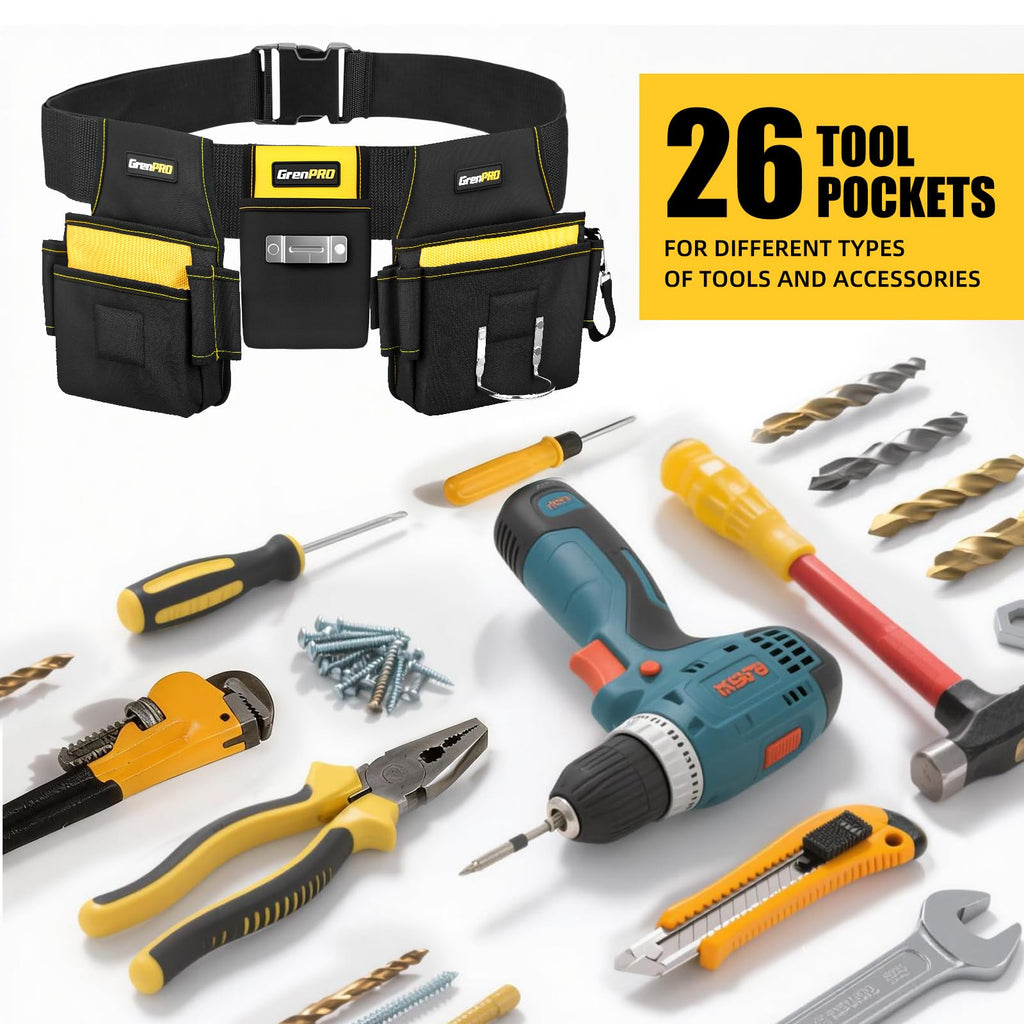 Magnetic 29 Pocket Tool Belt E774