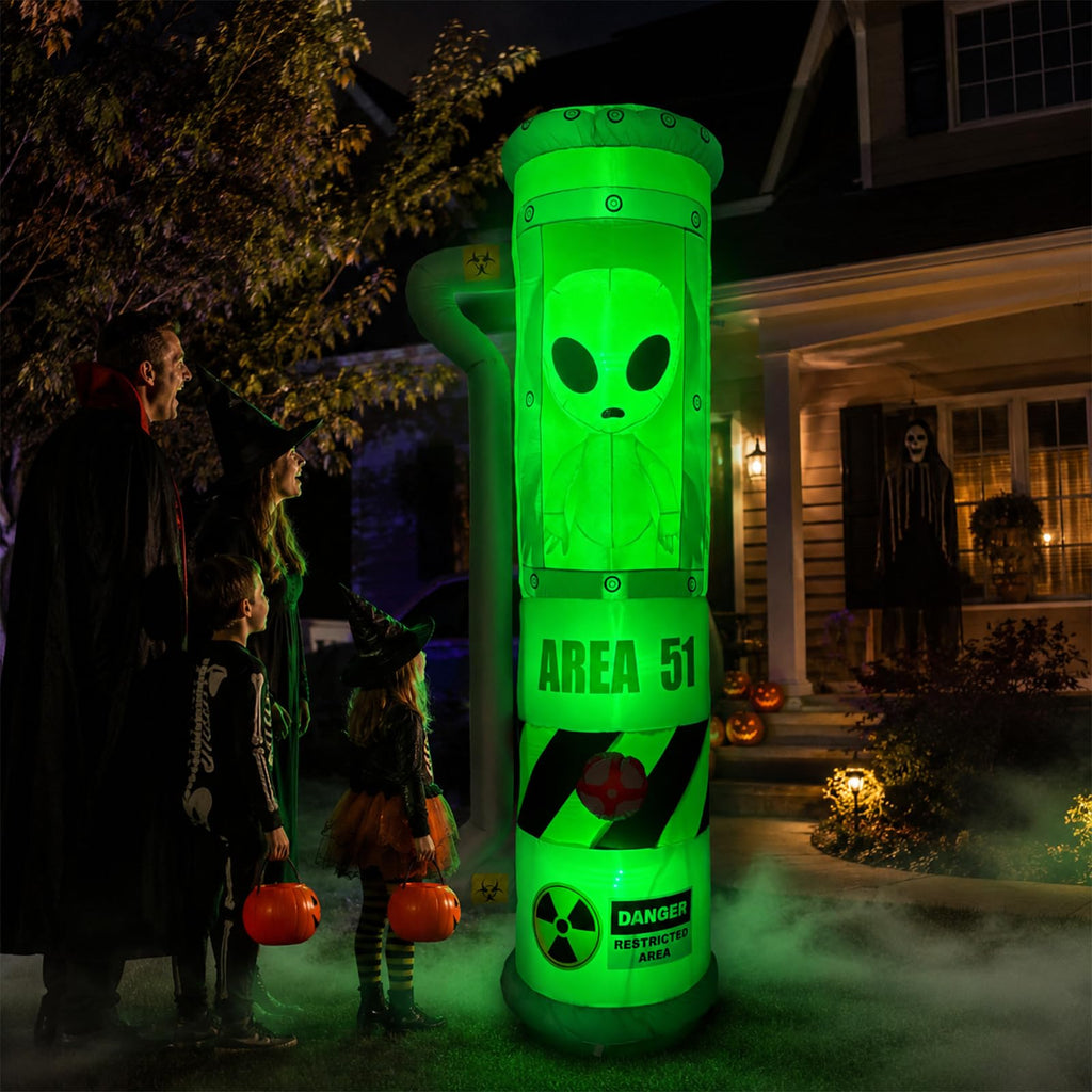 8FT Inflatable Outdoor Decoration with LEDs K211627