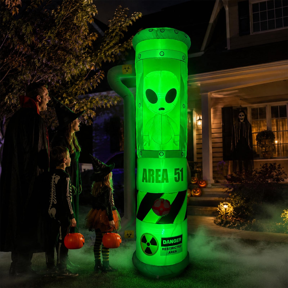 8FT Inflatable Outdoor Decoration with LEDs K211627