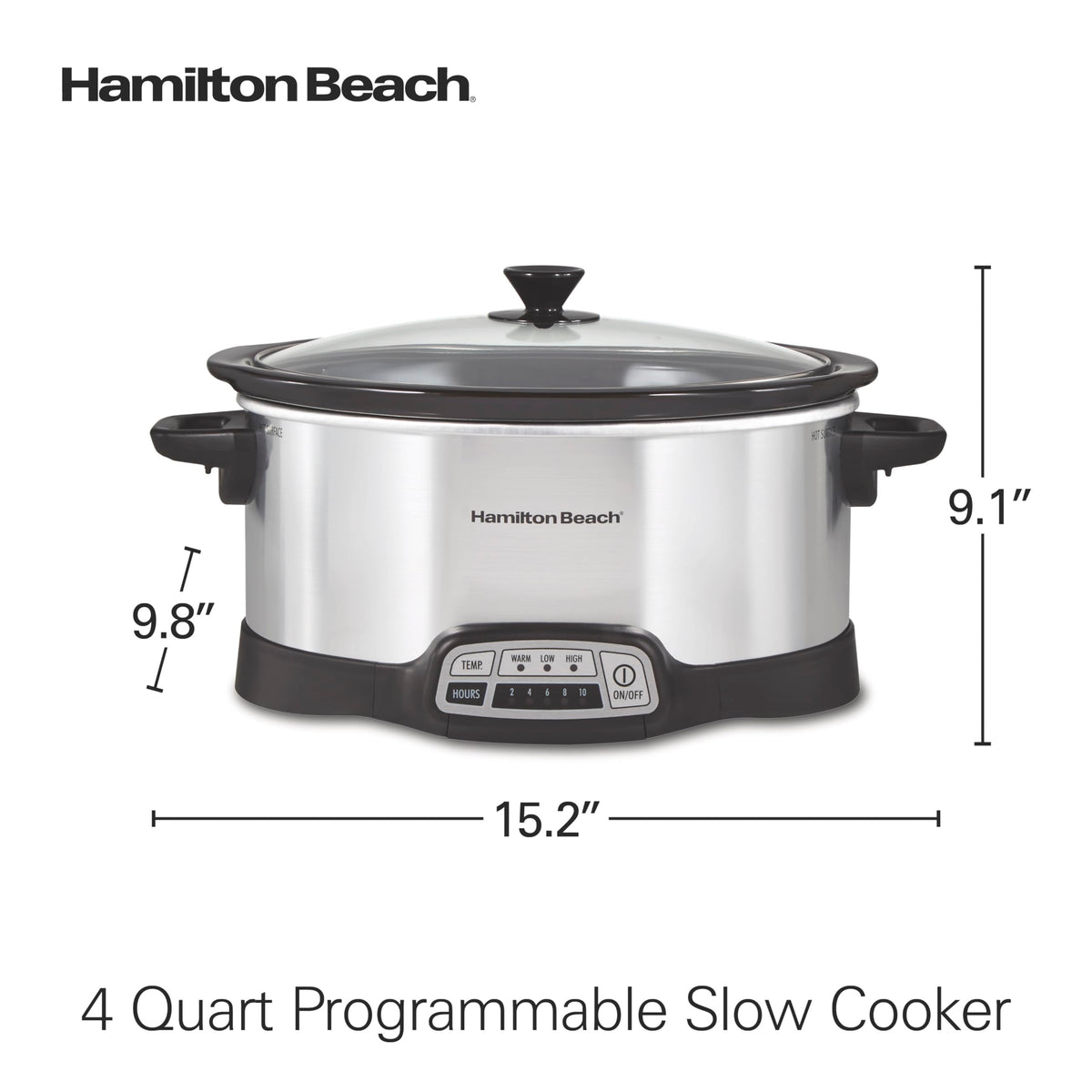 Programmable 4 Quart Slow Cooker K392