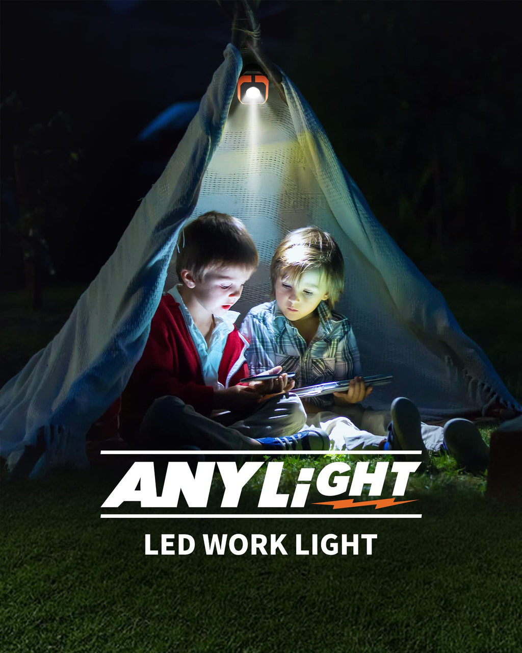 Rechargeable 4 Modes 1200LM Magnetic Work Light A6092