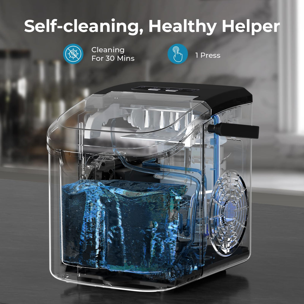 Countertop Ice Maker Machine 26Lbs/Day Y5237